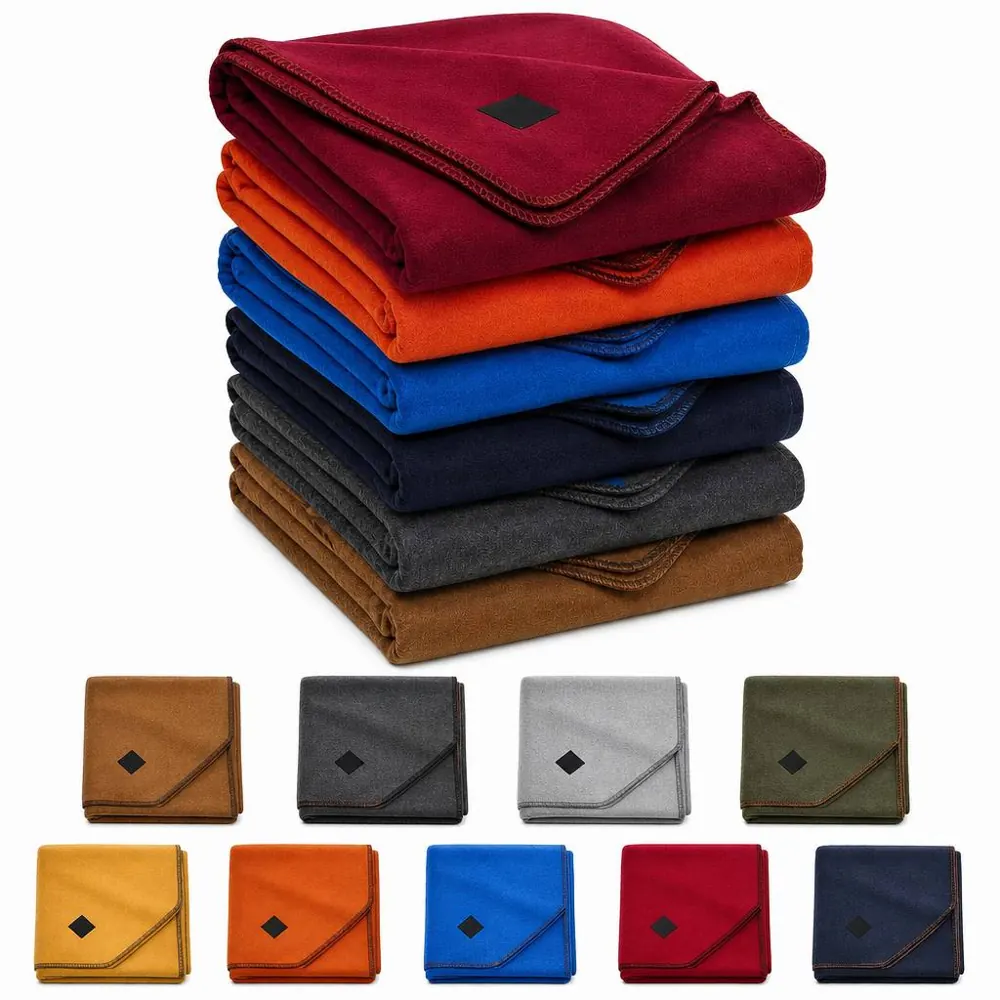 Military-Grade Fire Retardant Wool Blanket for Outdoor 2