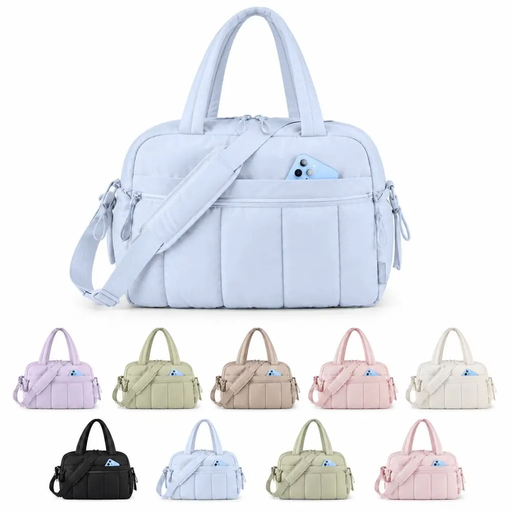 Water-Resistant Gym Duffel with Wet Compartment 2