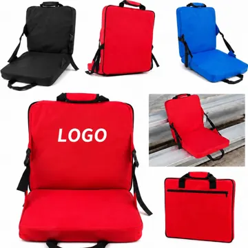 Adjustable Back Stadium Seat with Carry Handle