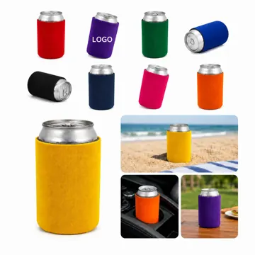 Magnetic Neoprene Can Cooler for Picnics, Camping, Barbecues