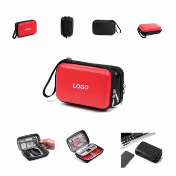 Hard EVA Zippered Travel Case for Hard Drives & Electronics