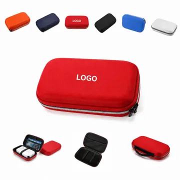 EVA Hard Empty First Aid Case, Water-Resistant Travel