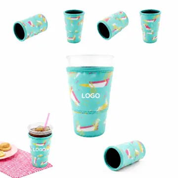 Neoprene Insulated Coffee Cup Sleeve for Hot & Cold Drinks