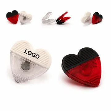 Heart Magnetic Memo Clip for Notes, Photos & Bag Fastening