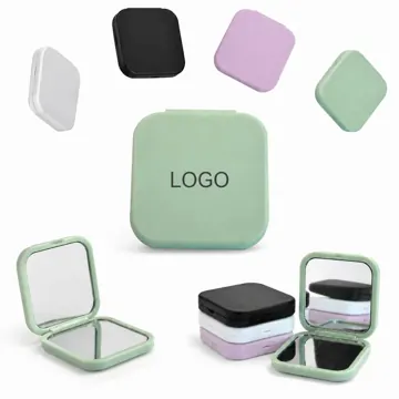 X Double-Sided Magnetic Compact Mirror with 1x/10x
