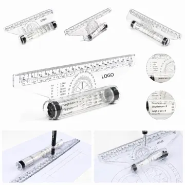 Multifunctional Rolling Ruler for Parallel Drawing