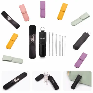 Portable Ear Care Kit with Safe Rounded Tip