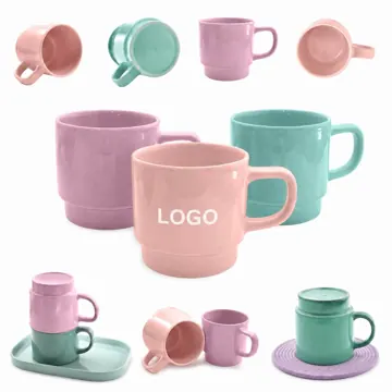 13oz Ceramic Mug for Coffee Tea Hot Chocolate, Durable