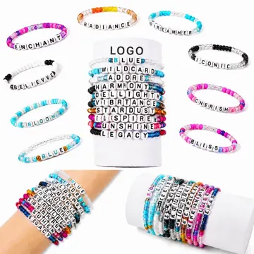 Customizable Letter Bead Friendship Bracelets