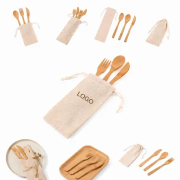 Eco Bamboo Utensil Set, Heat-Resistant Sustainable Kitchen