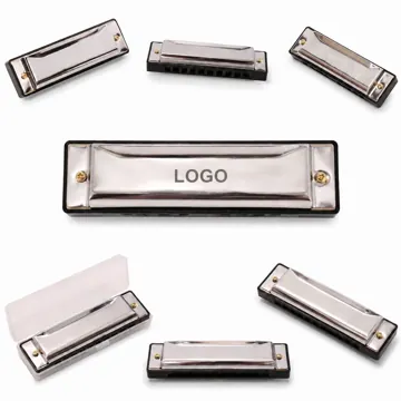 Harmonica Set of 7, Tremolo & 10-Hole Blues with Cases