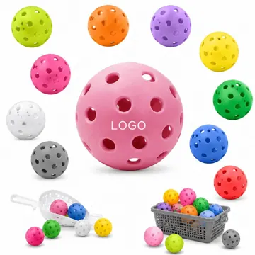 Durable 40-Hole Pickleball for Consistent Court Play