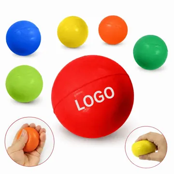 Custom Logo Stress Ball Soft Foam Squeeze Toy for Stress