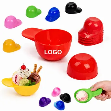 Stackable Solid-Color Baseball Helmet Dessert Cup, Food-Safe