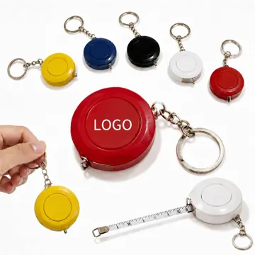 60-Inch Retractable Mini Tape Measure Keychain for Sewing
