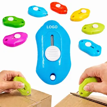 Compact Oval Safety Cutter for Boxes, Packages & Envelopes