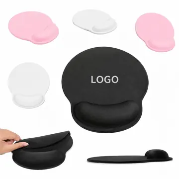 Ergonomic Memory Foam Wrist Rest Mouse Pad with Non-Slip