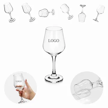 MADISON 14.5oz Wine Glasses, Clear Rim, Dishwasher Safe