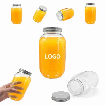 16oz PET Cold Drink Cups with Lids, Leak-Resistant