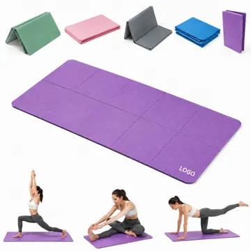 Foldable Non-Slip Yoga Mat for Home & Travel