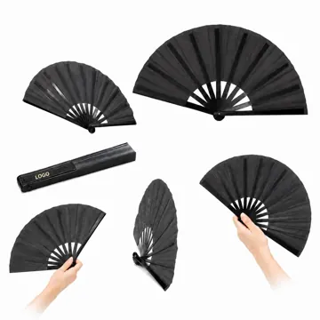 13" Folding Kung Fu Fan for Martial Arts Practice