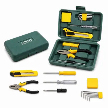 Home Hardware Tool Kit with Plier, Screwdriver & Hex Keys