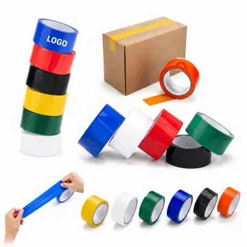Multicolor Glossy BOPP Packing Tape, Plain, Strong