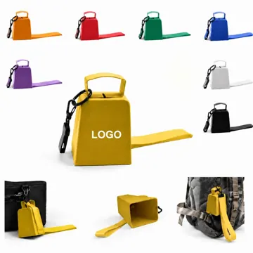 Metal Cowbell with Lanyard – Loud Clear Sound for Events