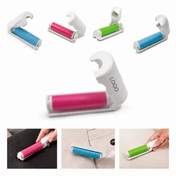 Folding Reusable Lint Roller with Disposable Sticky Sheets