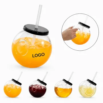 Bubble Drinkware with Straw for Cold Beverages
