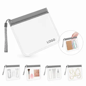 TSA Approved Clear Waterproof Travel Toiletry Bag