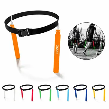 Adjustable Rugby Waist Flags for Tag Games, Detachable