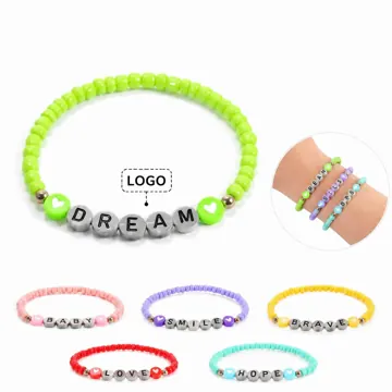 Glow in the Dark Friendship Bracelet with Adjustable Knots