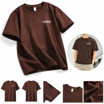 220G Pure Cotton Crew Neck Work T-Shirt, Short Sleeve