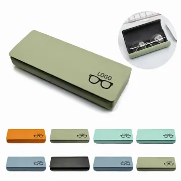 PU Leather Hard Shell Eyeglass Case with Soft Lining