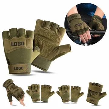 Tactical Half Finger Anti-Slip Gloves for Enhanced Grip