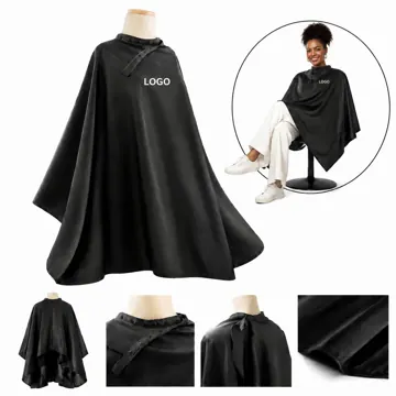 Waterproof Barber Cape for Haircutting & Dyeing, Adjustable