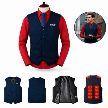 16-Zone USB Heated Vest for Men Women, Adjustable Warmth