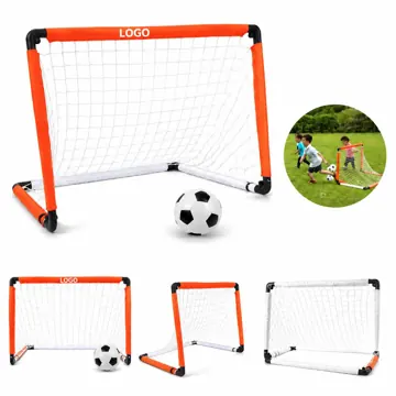 Folding Kids Soccer Goal Portable Pop-Up Net for Backyard