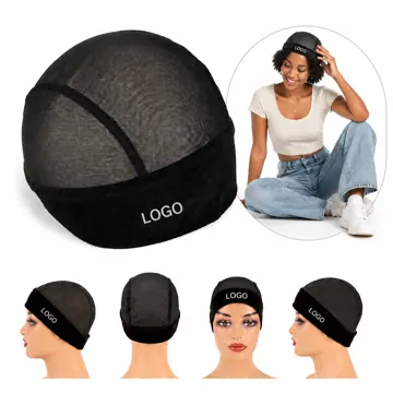 Adjustable Velvet Wig Cap for Secure Comfort Fit
