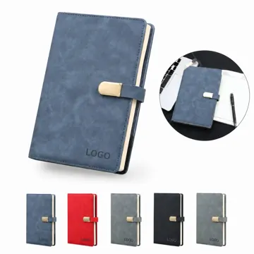 Magnetic PU Leather Notebook B5 Business Meeting Journal