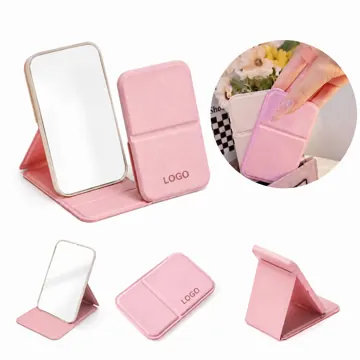 Mini Folding Makeup Mirror for On-the-Go Touch-Ups