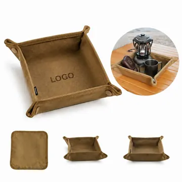 Foldable Oxford Storage Tray with Multiple Compartments