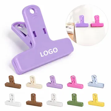 Colorful Plastic Magnetic Chip Clip for Notes and Photos
