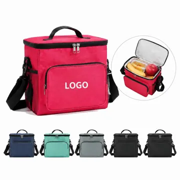 Large Insulated Picnic Bag with Adjustable Shoulder Strap