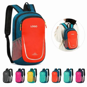 Colorful Hiking Backpack with Water-Resistant Fabric