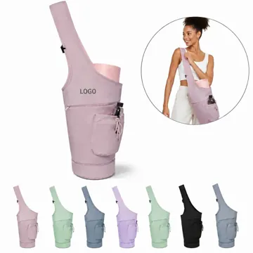 Heavy-Duty Yoga Mat Carrier with Wet Pocket for Gym Travel