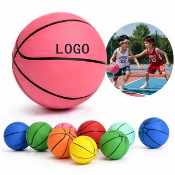 High Bounce Rubber Mini Basketball for Indoor Outdoor Play