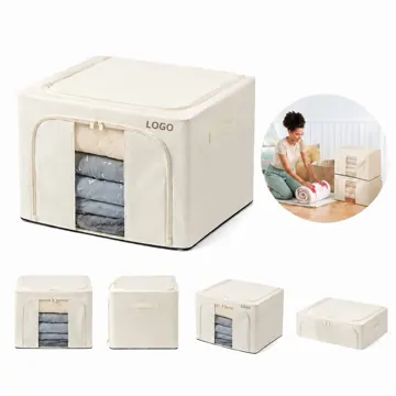 Foldable Oxford Storage Bins with Clear Window for Closet