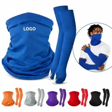 Breathable Cycling Hat Set with UV Face Mask & Cooling